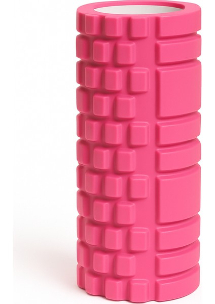Foam Roller Masaj rulosu Yüksek Direnç Fıtness Yoga Pilates masaj köpüğü pembe renk