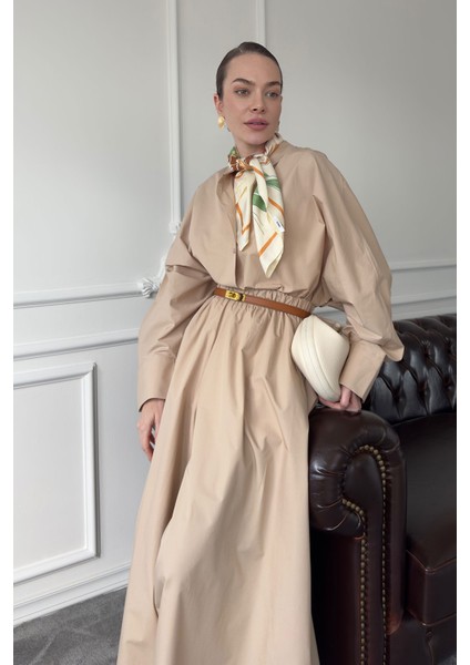 Premium Yarasa Kol Etekli Takım- Taş