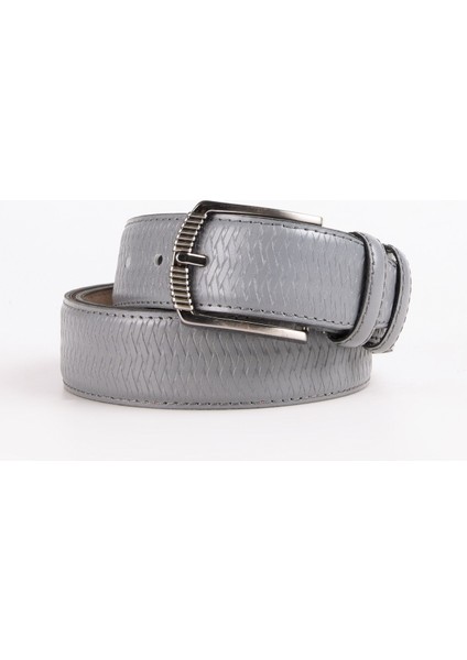 Erkek Kemer Fabrika 201 Deri Kemer Siyah