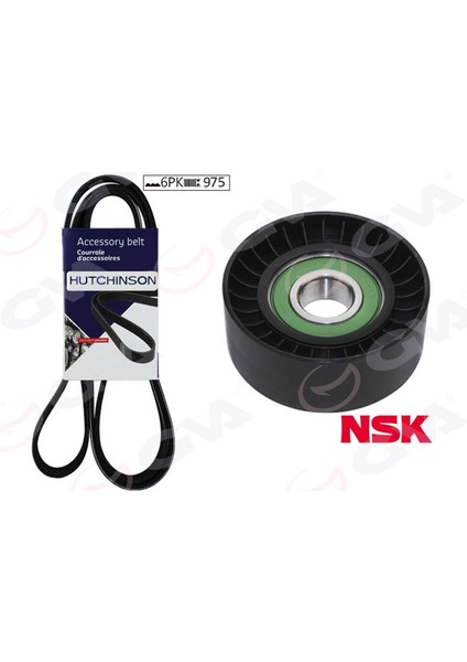 Mtxdpn Alternatör Gergi Kiti Kütüksüz P206-P307-P1007-C3-C4-FIESTA-FOCUS 1.4-1.6 Tdi-Hdi Ac K016PK975