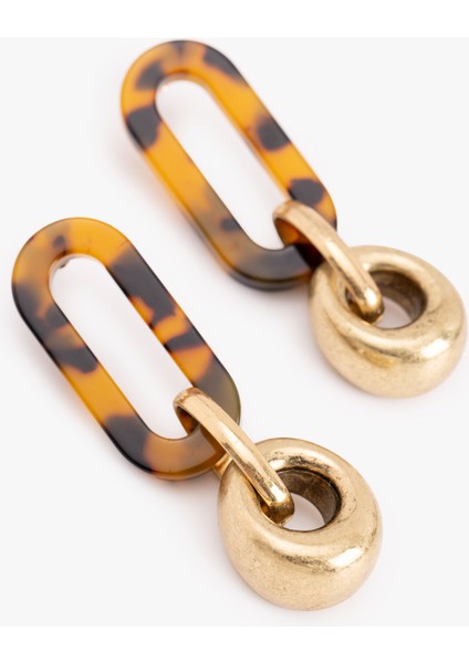 Büyük Boy Sallantılı Oval Küpe modelleri