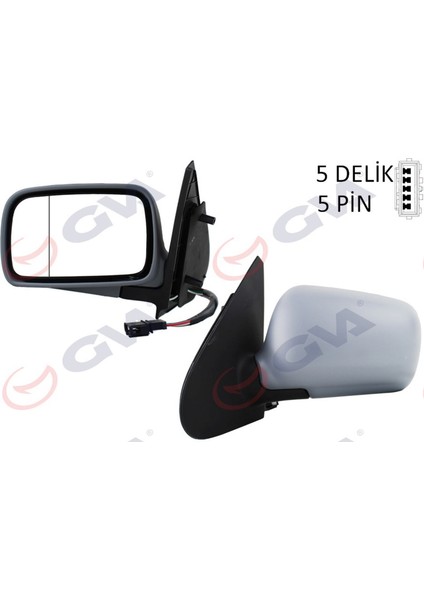 Mtxdpn Diş Dikiz Aynasi Sol Polo 94 Elektrikli Isitmali Konveks 5 Fiş VM-184L