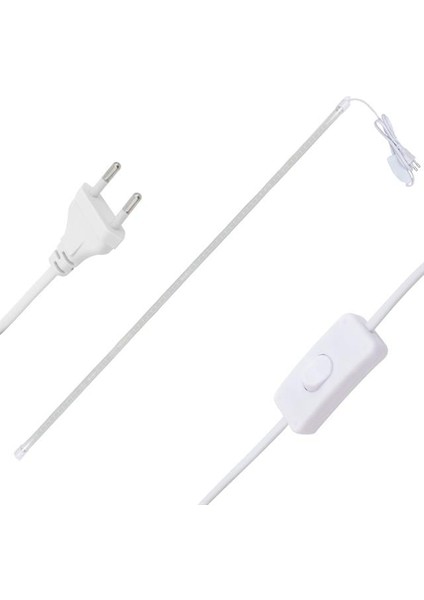 90CM Anahtarlı Seyyar Çubuk LED Lamba AC220V 14W - 72 LED SLWW2835BFS72