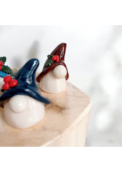 Dekoratif El Yapımı Seramik Cüce 3'lü Set fiyatları