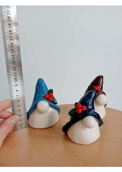 Dekoratif El Yapımı Seramik Cüce 3'lü Set fırsatları
