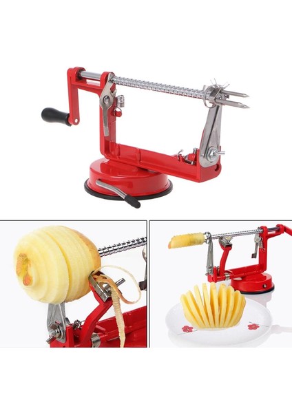 Elma Soyma ve Dilimleme Makinesi Çelik modelleri