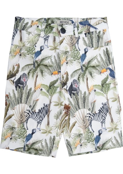 Tropikal Desenli Yazlık Erkek Çocuk Bermuda Şort fiyatları