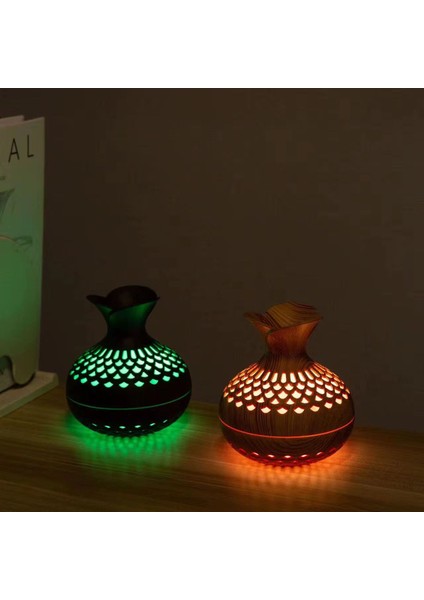 Volkanik Tasarım 300 ml Ultrasonik Sessiz Hava Nemlendirici Aroma Difüzörü fiyatları
