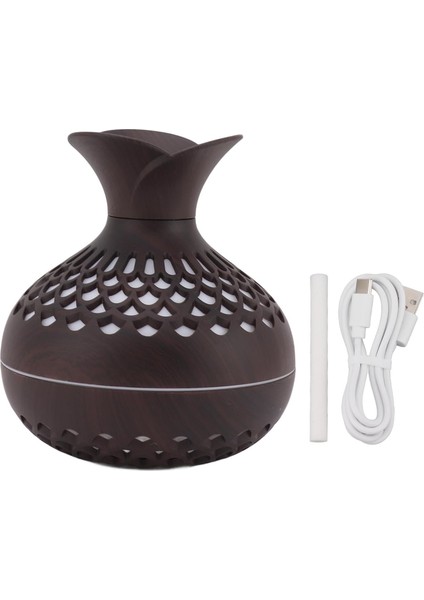 Volkanik Tasarım 300 ml Ultrasonik Sessiz Hava Nemlendirici Aroma Difüzörü