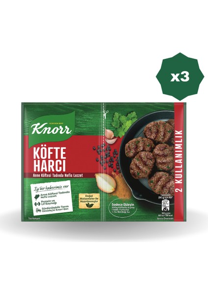 Köfte Harcı 25 gr 12'li - (3 Adet)