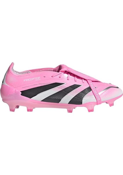 Predator Elite Fold Over Tongue Erkek Pembe Çim Saha Kramponu.-