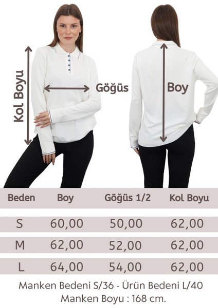 Polo Yaka Düğmeli Triko-Ekru indirimleri