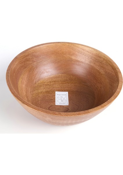 Mango Ağacı Koyu Kahve Kase Derin Kase 28CM L