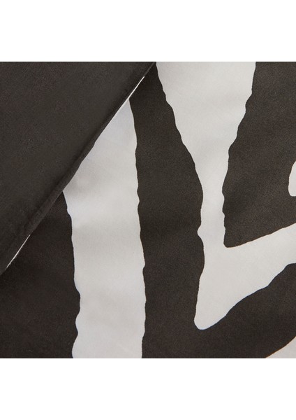 Marimba %100 Pamuk Çift Kişilik Nevresim Takımı Siyah modelleri