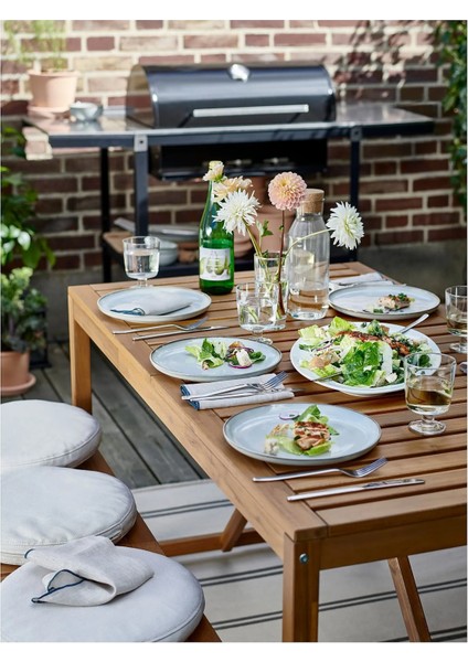 Nammarö Yemek Masası Açık Kahverengi 140 x 75 cm modelleri