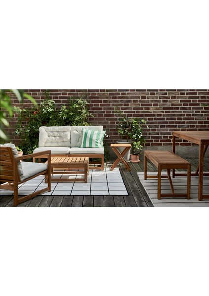 Nammarö Yemek Masası Açık Kahverengi 140 x 75 cm fırsatları