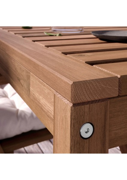 Nammarö Yemek Masası Açık Kahverengi 140 x 75 cm indirimleri