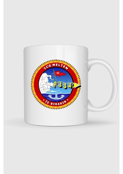 Tcg Meltem P334 Tasarımlı Kupa Bardak