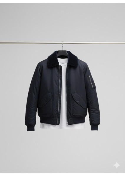 Kapitone Yakası Kürklü Mont fırsatları