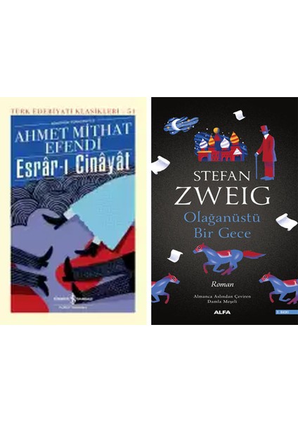 Esrâr-I Cinâyât – Sert Kapak + Olağanüstü Bir Gece