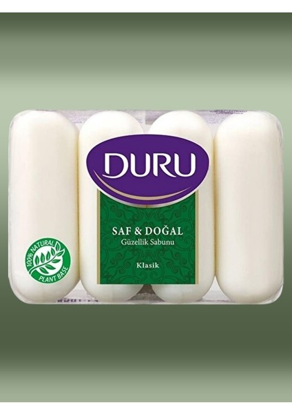 Güzellik Sabunu Saf&doğal Klasik 4X70 gr