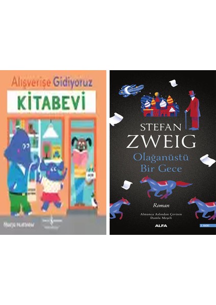 Alışverişe Gidiyoruz – Kitabevi + Olağanüstü Bir Gece