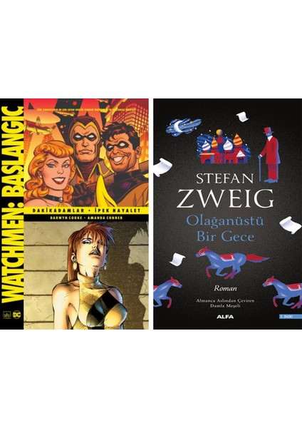 Watchmen: Başlangıç – Dakikadamlar – Ipek Hayalet + Olağanüstü Bir Gece