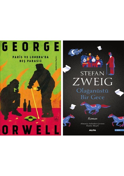 Paris ve Londra’da Beş Parasız + Olağanüstü Bir Gece