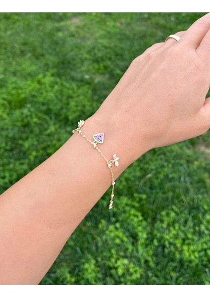 Karpuz Dilim Charmlı Bileklik