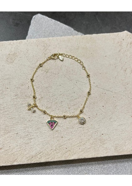 Karpuz Dilim Charmlı Bileklik fiyatları