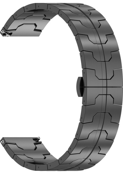 Huawei Watch Gt4/xiaomi Mi Watch/samsung Saat Kayışı 22 mm Titanyum Alaşımlı Bant-Siyah (Yurt Dışından) fırsatları