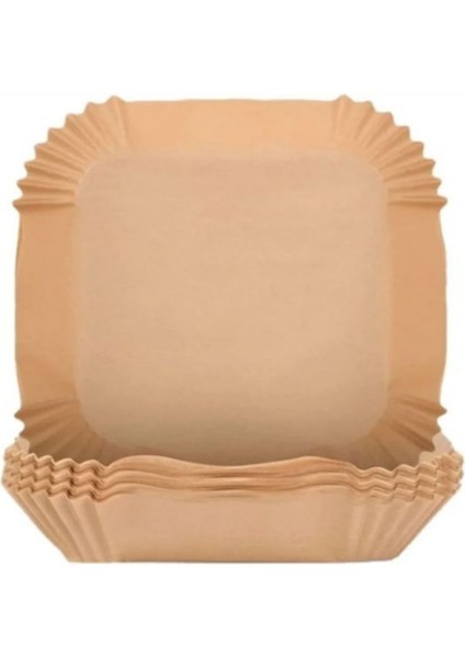 Airfryer Hava Fritözü ve Fırın Için Pişirme Kağıdı Kare Model 50 Adet fırsatları