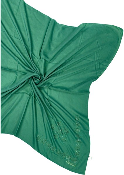 Mısırlı Eşarpları Taşlı Pamuklu Yazma Eşarp - 100X100 cm modelleri