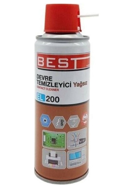 Elektronikport-Devre Temizleyici Kontak Sprey Format Yağsız 200ML