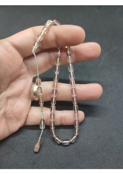 Serdal Akdeniz Usta Eseri Çift Kat Cilalı Bilek Boy (Küçük Boy) Zar Kehribar Sertifikalı 8627