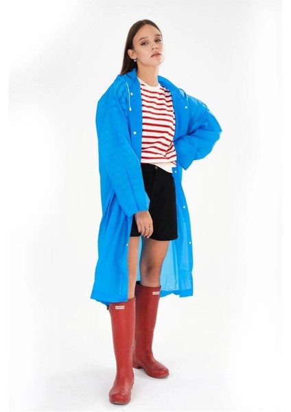 Yağmurluk Unisex Mrc 881 - Mavi