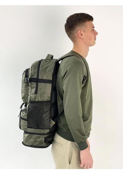 Savex Profesyonel Körüklü Sırt Çantası Haki 55+10 Lt modelleri