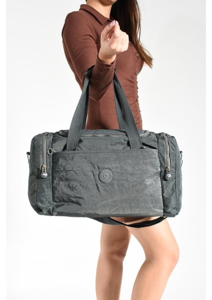 Lüks Figürlü Gösterişli Bol Bölmeli Seyahat Çanta