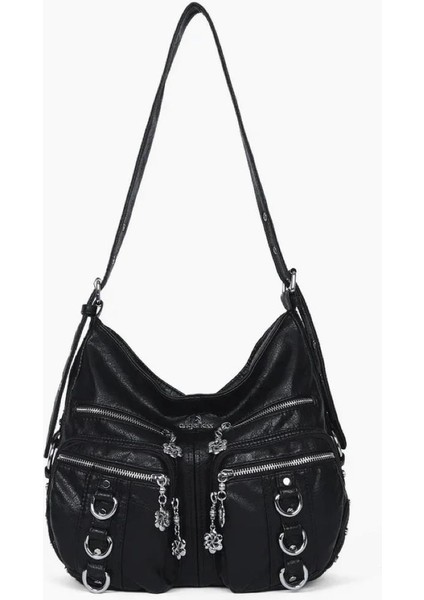 25YG582 Kadın Çok Gözlü Yumuşak Deri Çanta fiyatları