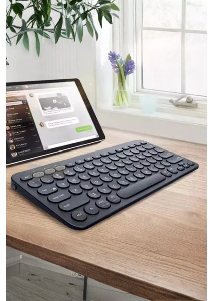 Büro Ev Ofis Bilgisayarı Için Siyah Bluetooth Klavye fiyatları