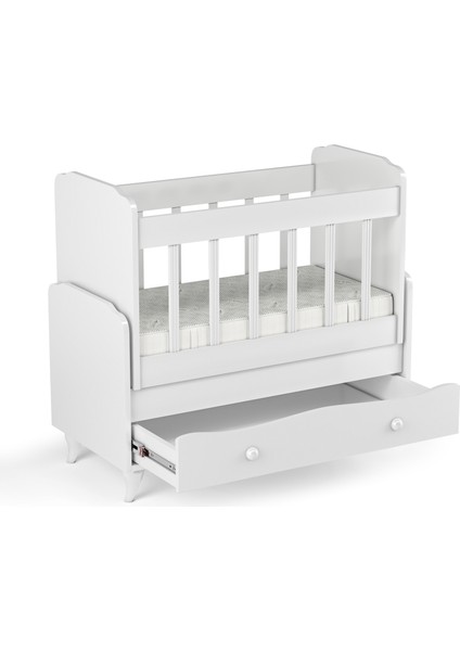 Yıldız YATAK HEDİYELİ Sallanır Sabitlenir Anne Yanı Çekmeceli Beşik indirimleri