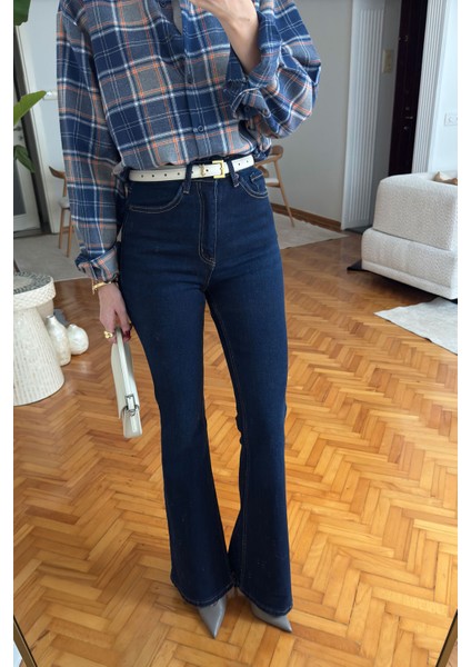 Marka Model Ispanyol Jean- Lacivert