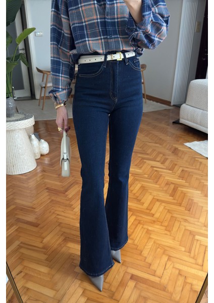 Marka Model Ispanyol Jean- Lacivert