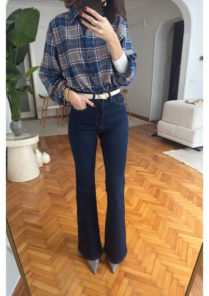 Marka Model Ispanyol Jean- Lacivert