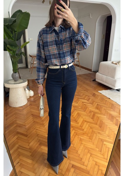 Marka Model Ispanyol Jean- Lacivert