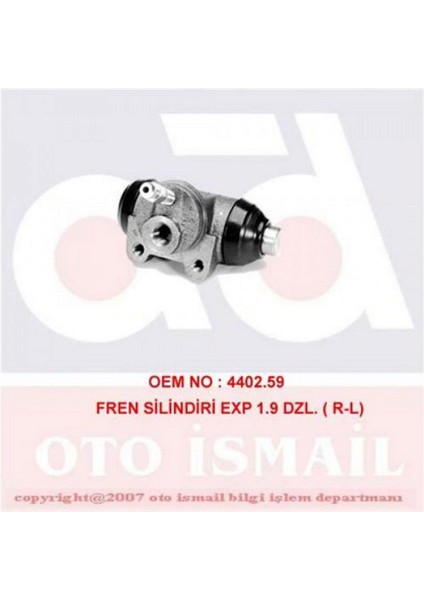 Mtxdpn Fren Silindiri Espace Ii 2.2-2.1td 91-96 Espace Iii 2.0-1.9dti 2.2d 96-02 22.2 mm