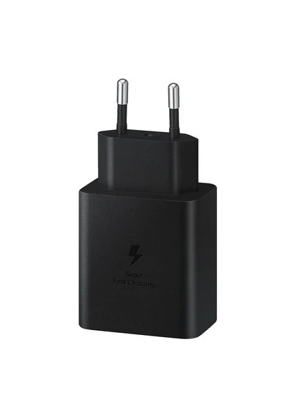 Samsung Uyumlu 45W Type-C Süper Hızlı Şarj Cihazı (Siyah)