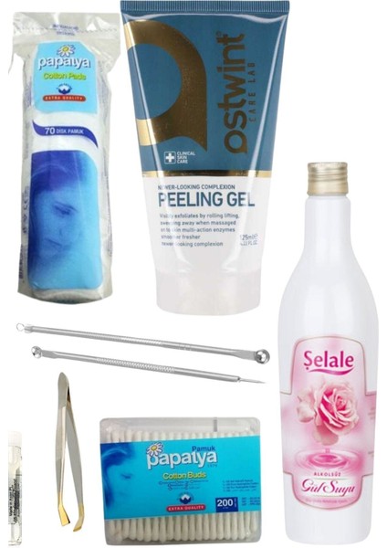 Peeling Jel 125 ml + Cilt Bakım Seti 6 Parça
