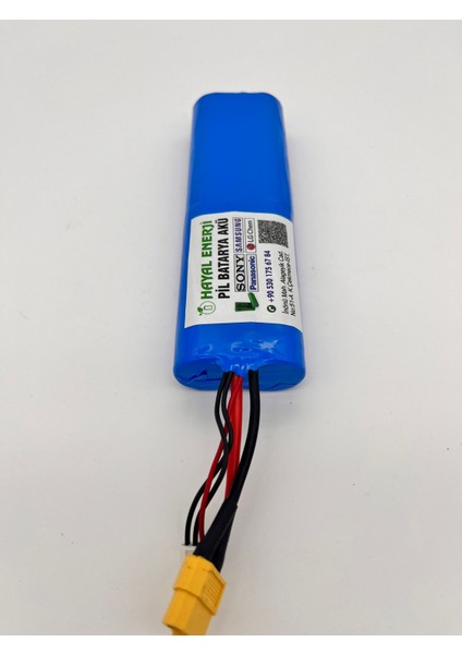 Hayal Uzaktan Kumandalı Rc 2s 7.4 Volt 7000 Mah Rc Araç Bataryası Li-Ion Pil 18650 10C