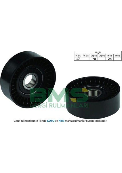 Mtxdpn Alternatör Gergi Rulmani Kütüksüz T5-Passat-Caddy-Golf4/5-Jetta-Toledo-Leon-Ibiza 1.6-1.8-2.0